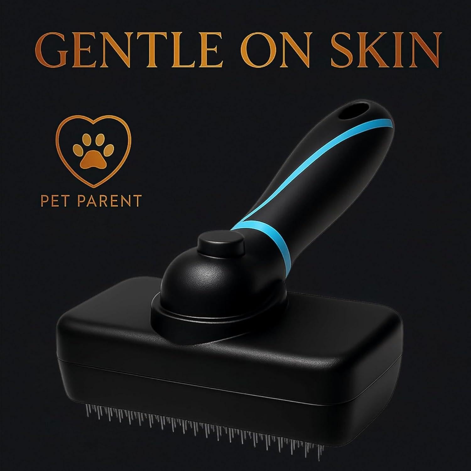 Cepillo Autolimpiante Richpet para Perros y Gatos Grande