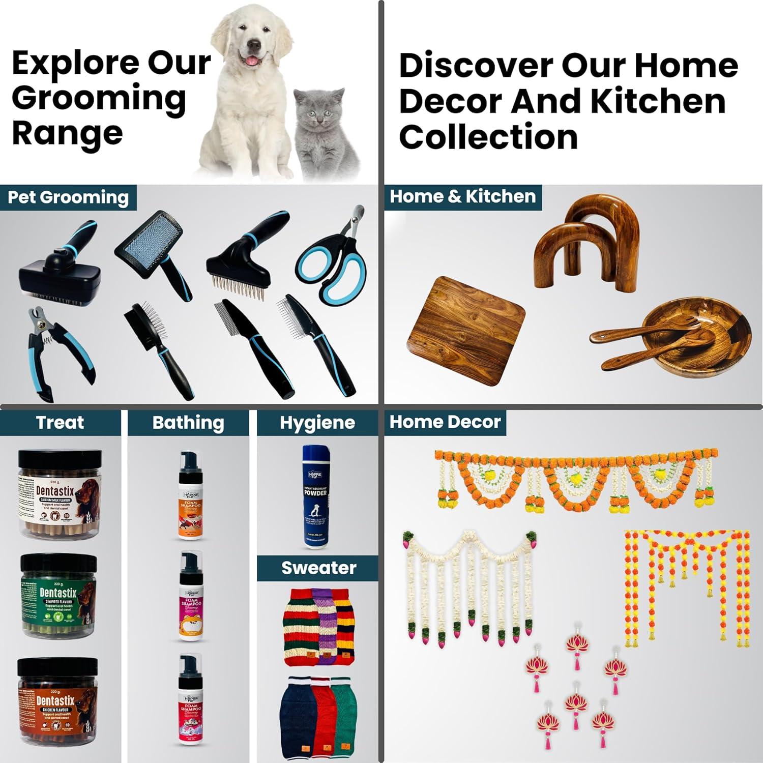 Cepillo Autolimpiante Richpet para Perros y Gatos Grande