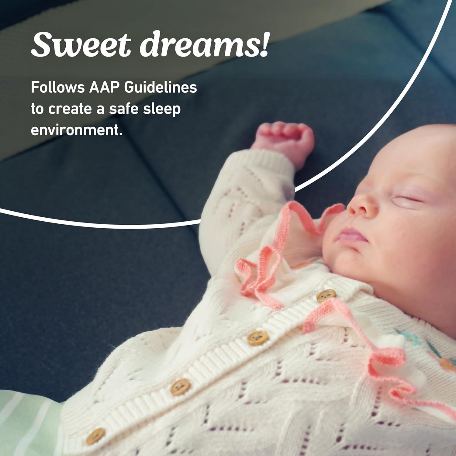 Parque Infantil Graco On The Go Zip con Moisés y Plegado Compacto