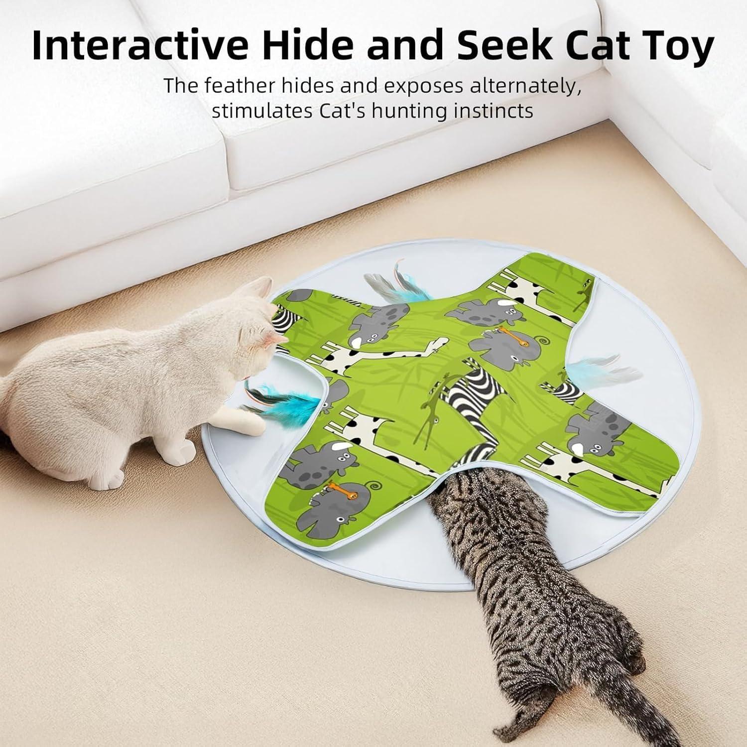 Juguete Interactivo para Gatos LONGJUMP OK011 Recargable USB