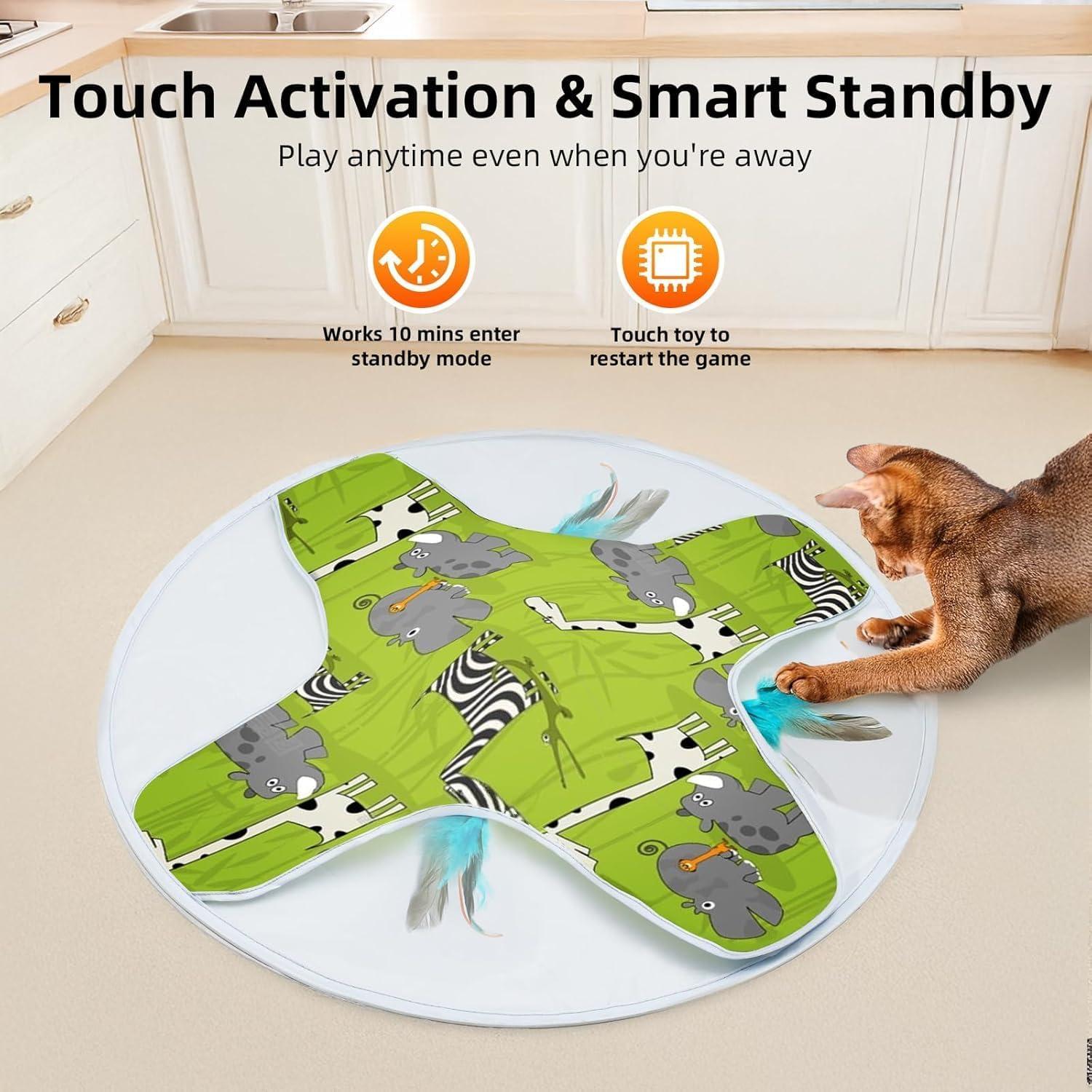 Juguete Interactivo para Gatos LONGJUMP OK011 Recargable USB