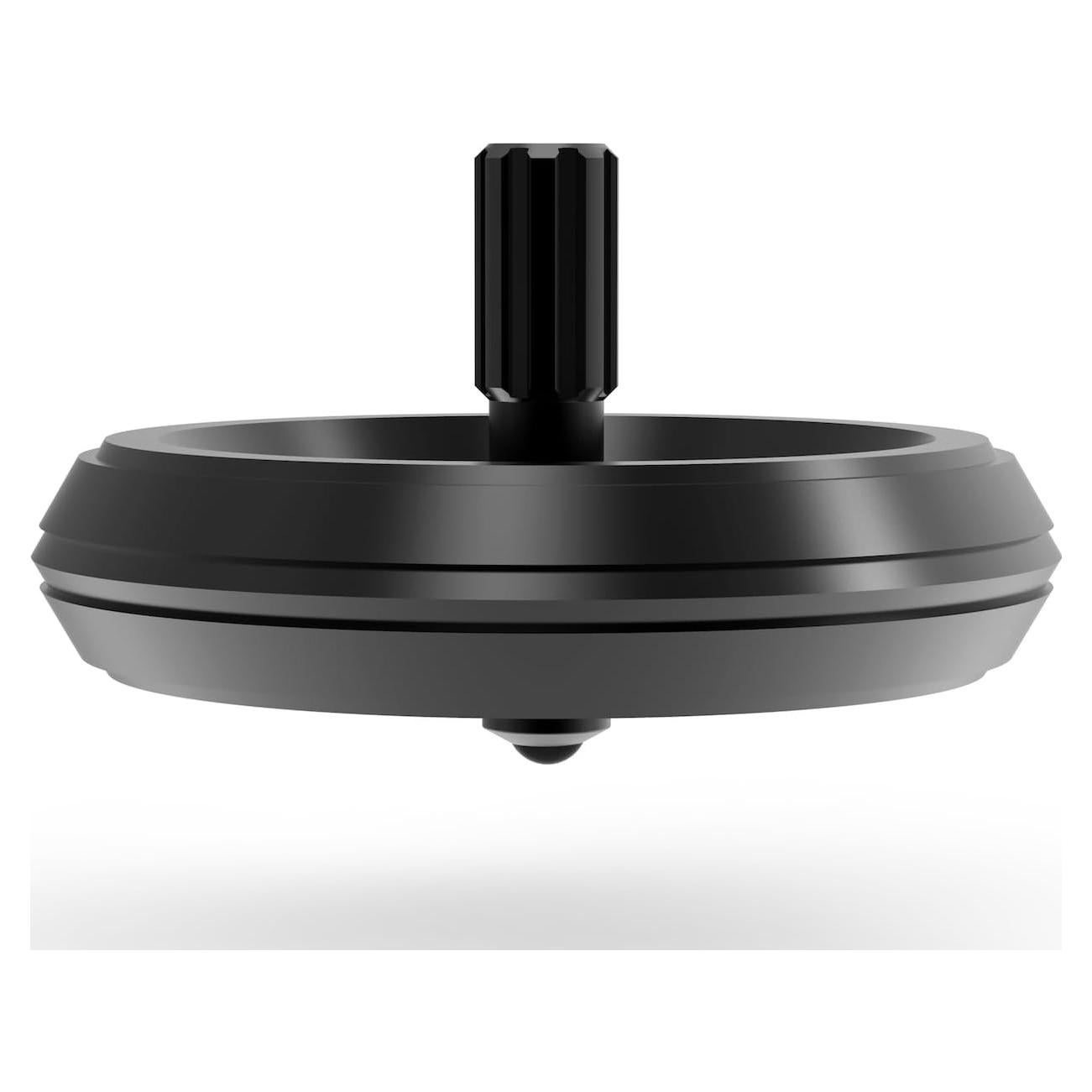 Peonza Giratoria UFO Tops - Acero Inoxidable Negro - Lago Superior