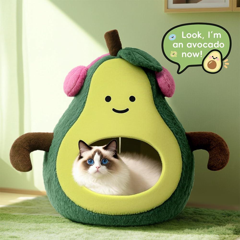 Cama para Gatos y Perros Pequeños MOYMO Aguacate 48 cm