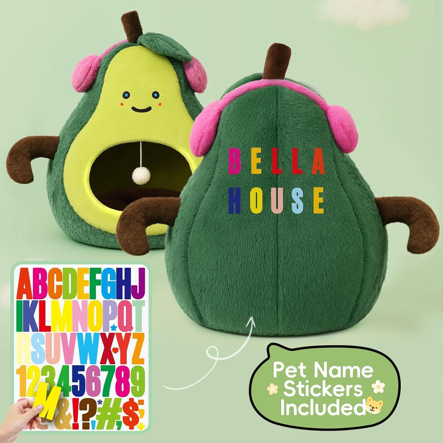 Cama para Gatos y Perros Pequeños MOYMO Aguacate 48 cm