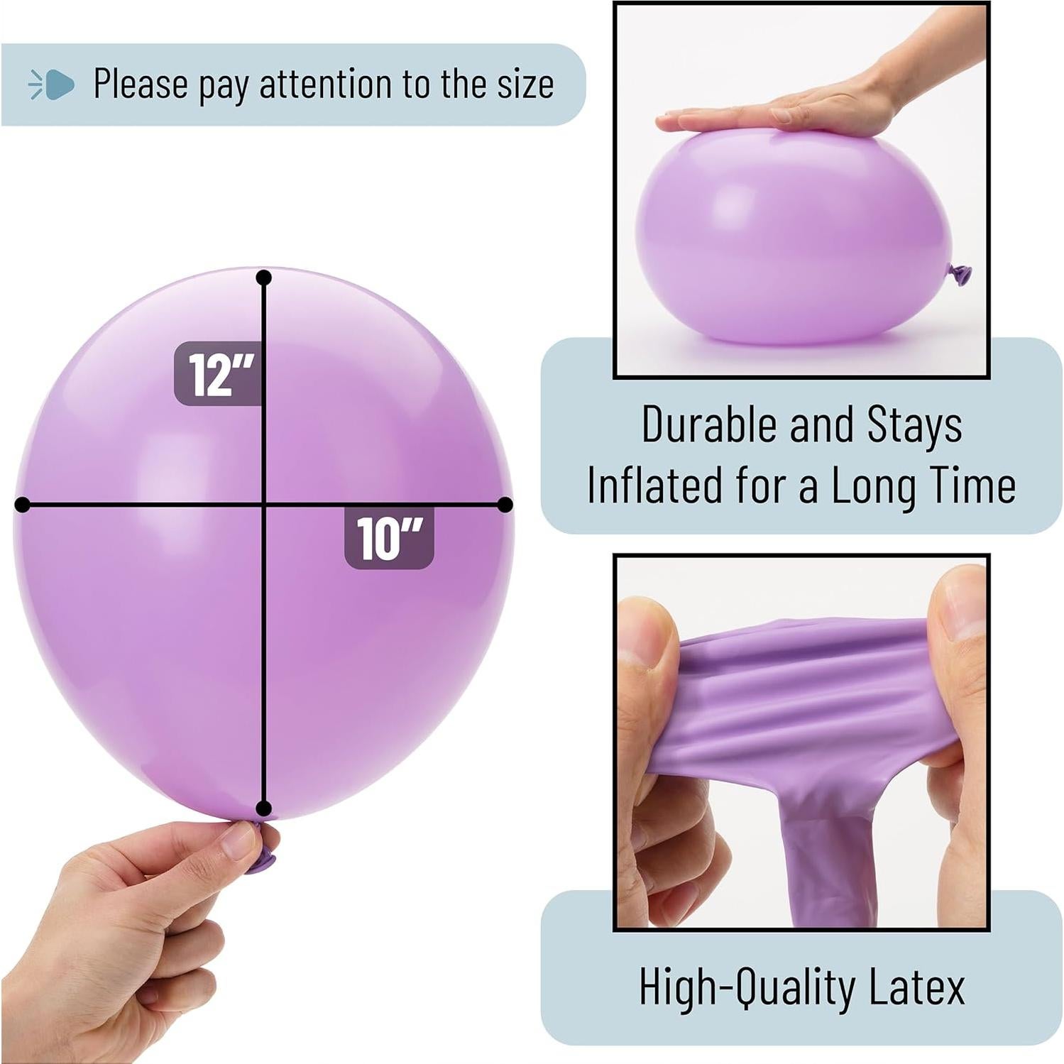 Globos de Fiesta Mr. Pen, 54 Piezas, Colores Pastel, 30.48 cm