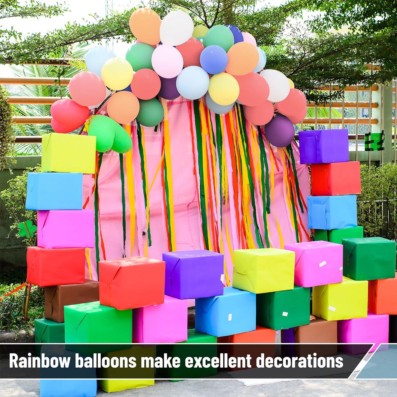 Globos de Fiesta Mr. Pen, 54 Piezas, Colores Pastel, 30.48 cm