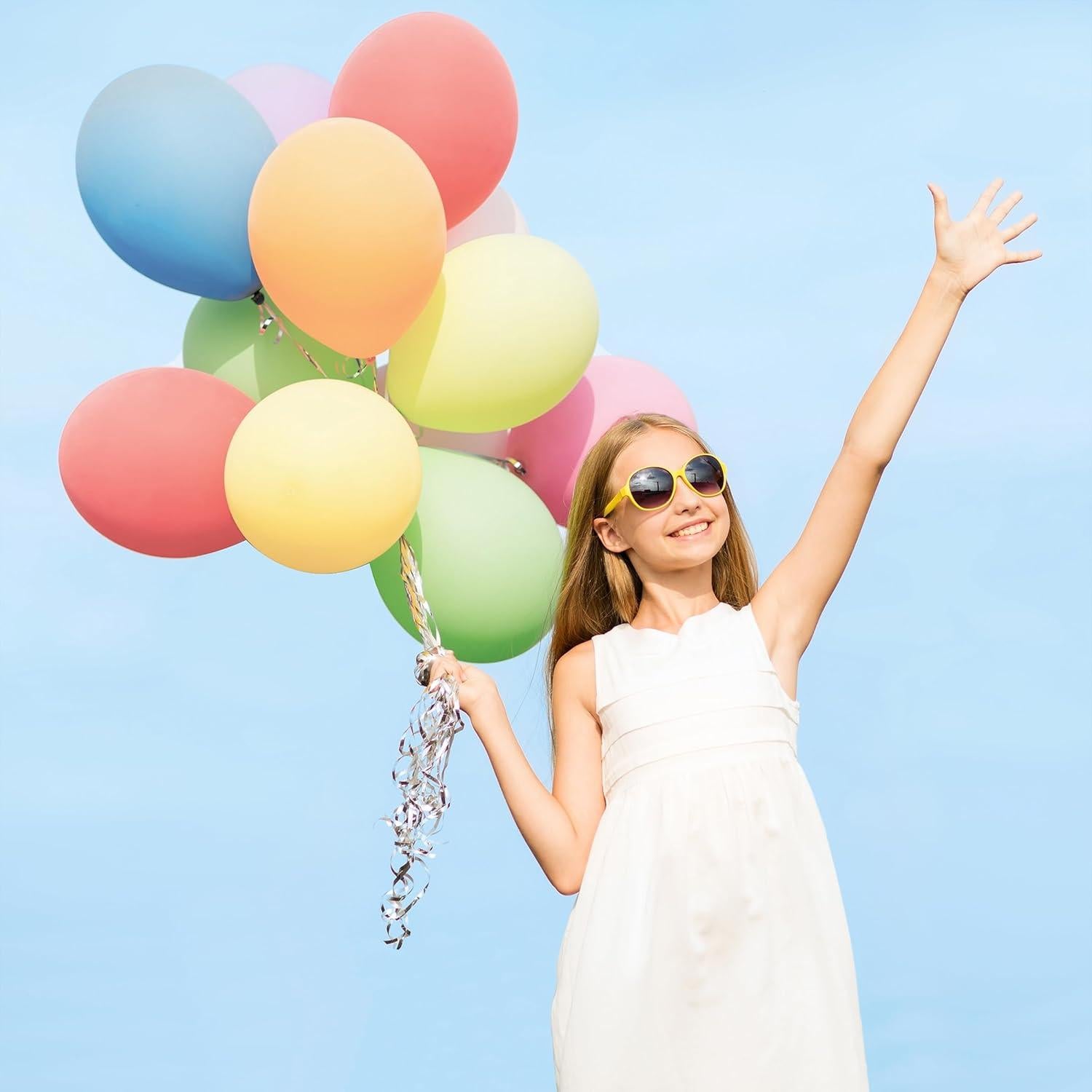 Globos de Fiesta Mr. Pen, 54 Piezas, Colores Pastel, 30.48 cm