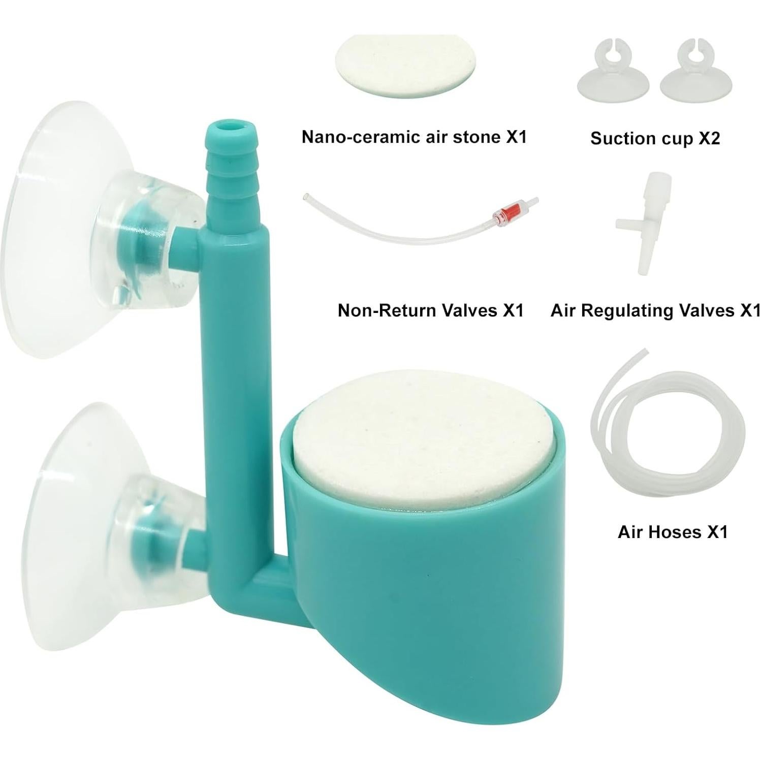 Piedra de aire para acuario RINJUN JK-003A2 Rosa