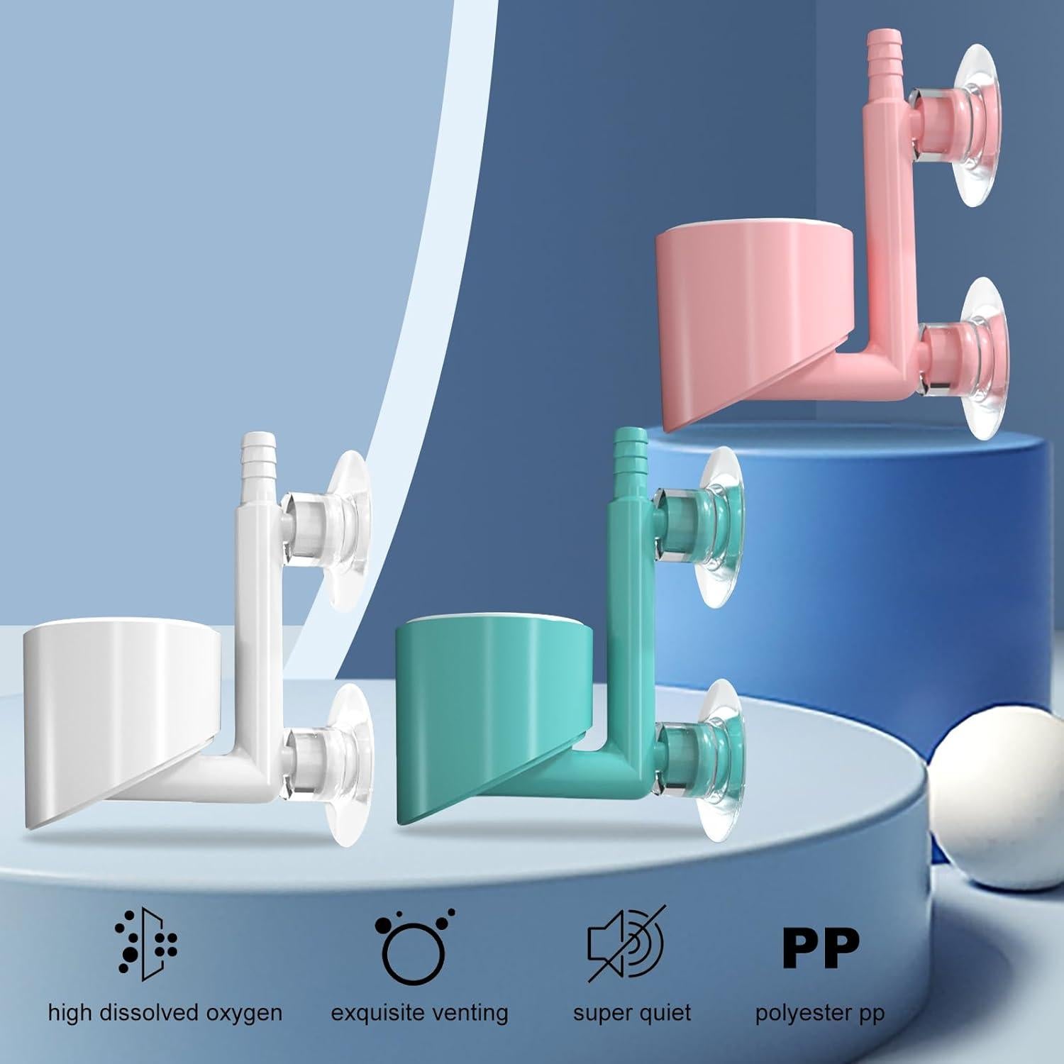 Piedra de aire para acuario RINJUN JK-003A2 Rosa