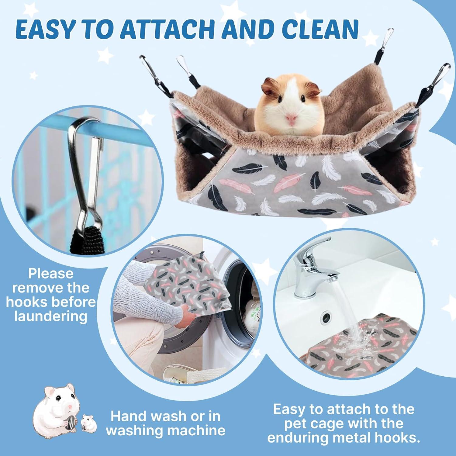 Hamaca para Mascotas LYART 30x30cm para Ratas y Hurones