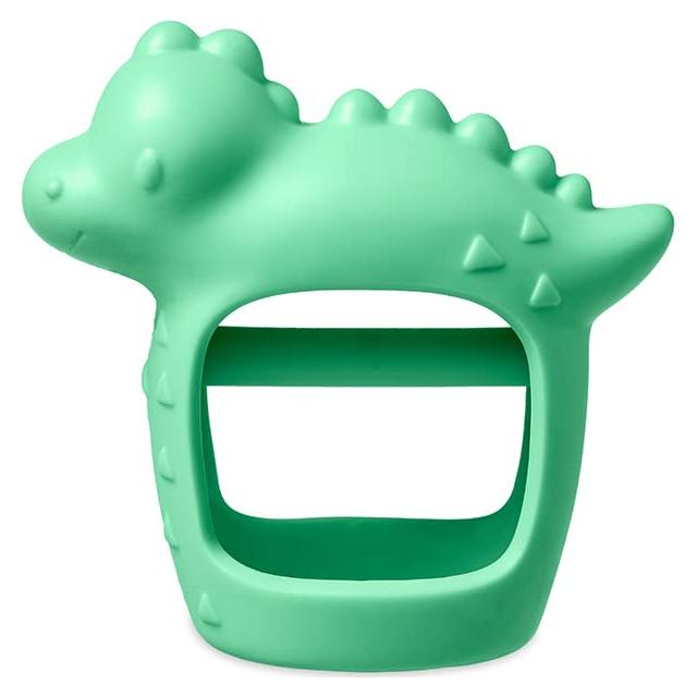 Mordedor de Silicona para Bebés Itzy Ritzy Dinosaurio