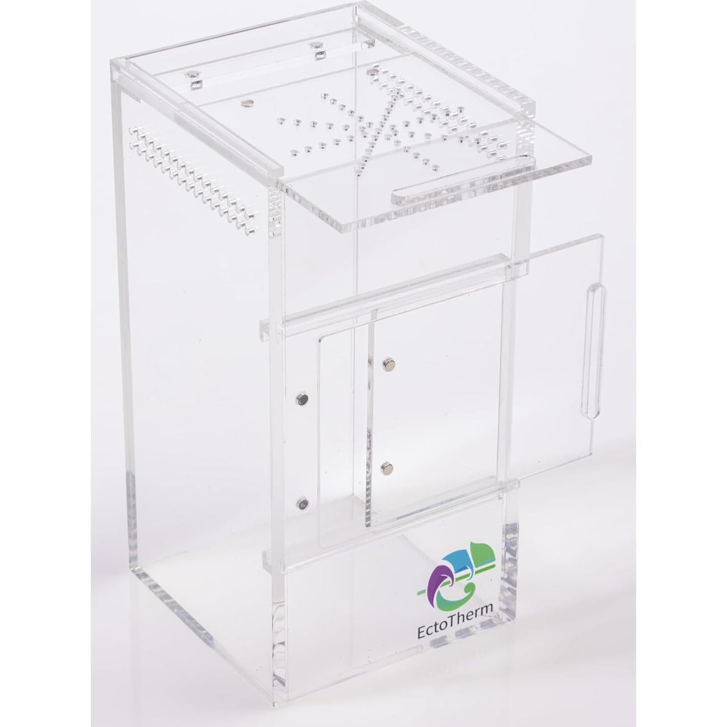 Recinto para Arañas Saltadoras EctoTherm 7.6x7.6x15.2cm