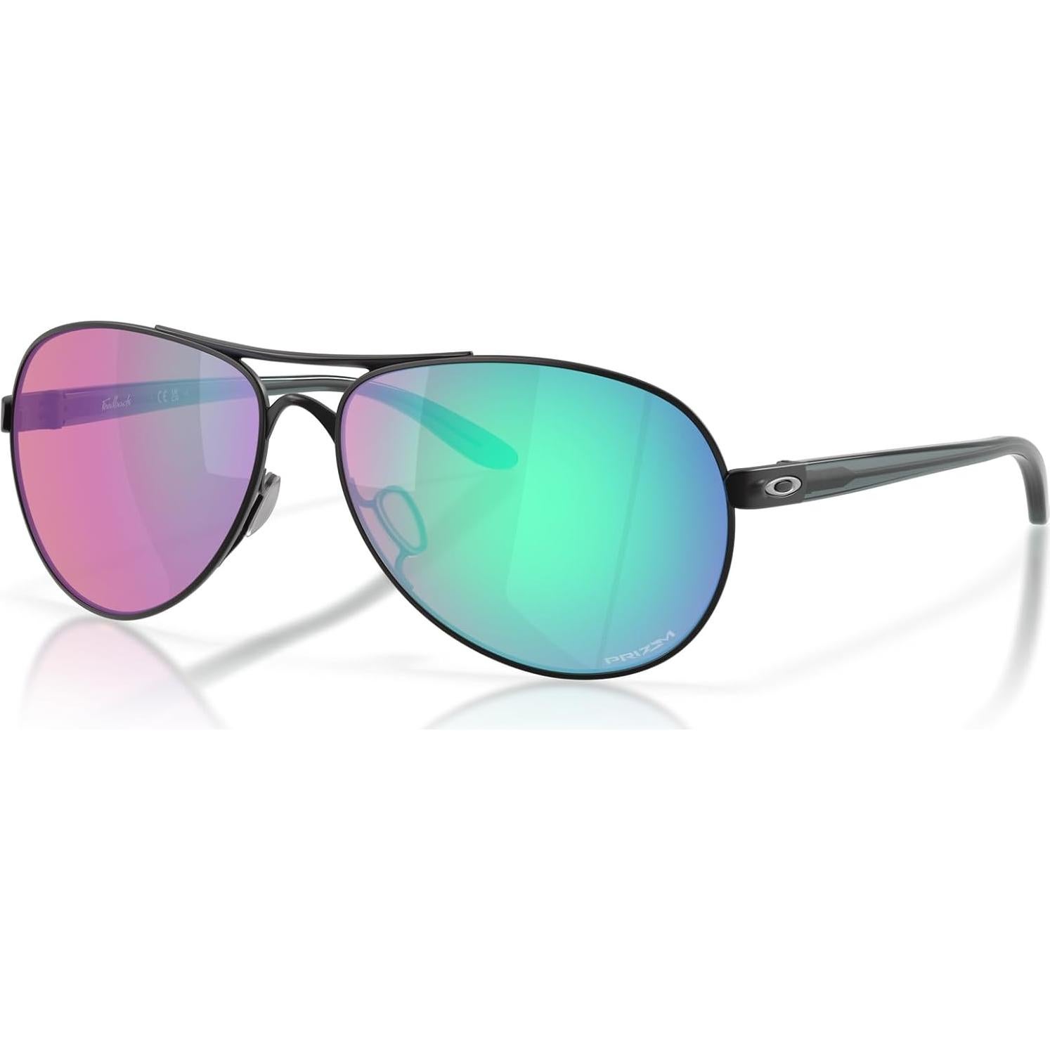 Gafas de Sol Oakley Feedback Prizm para Mujeres - Negro Satinado