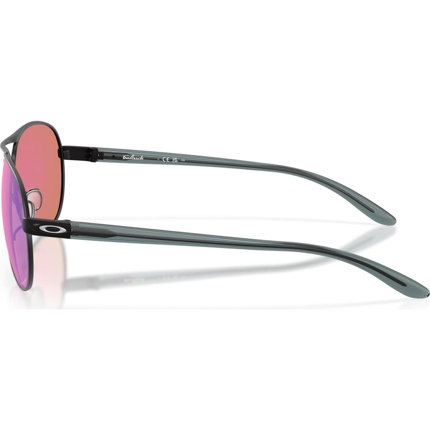 Gafas de Sol Oakley Feedback Prizm para Mujeres - Negro Satinado