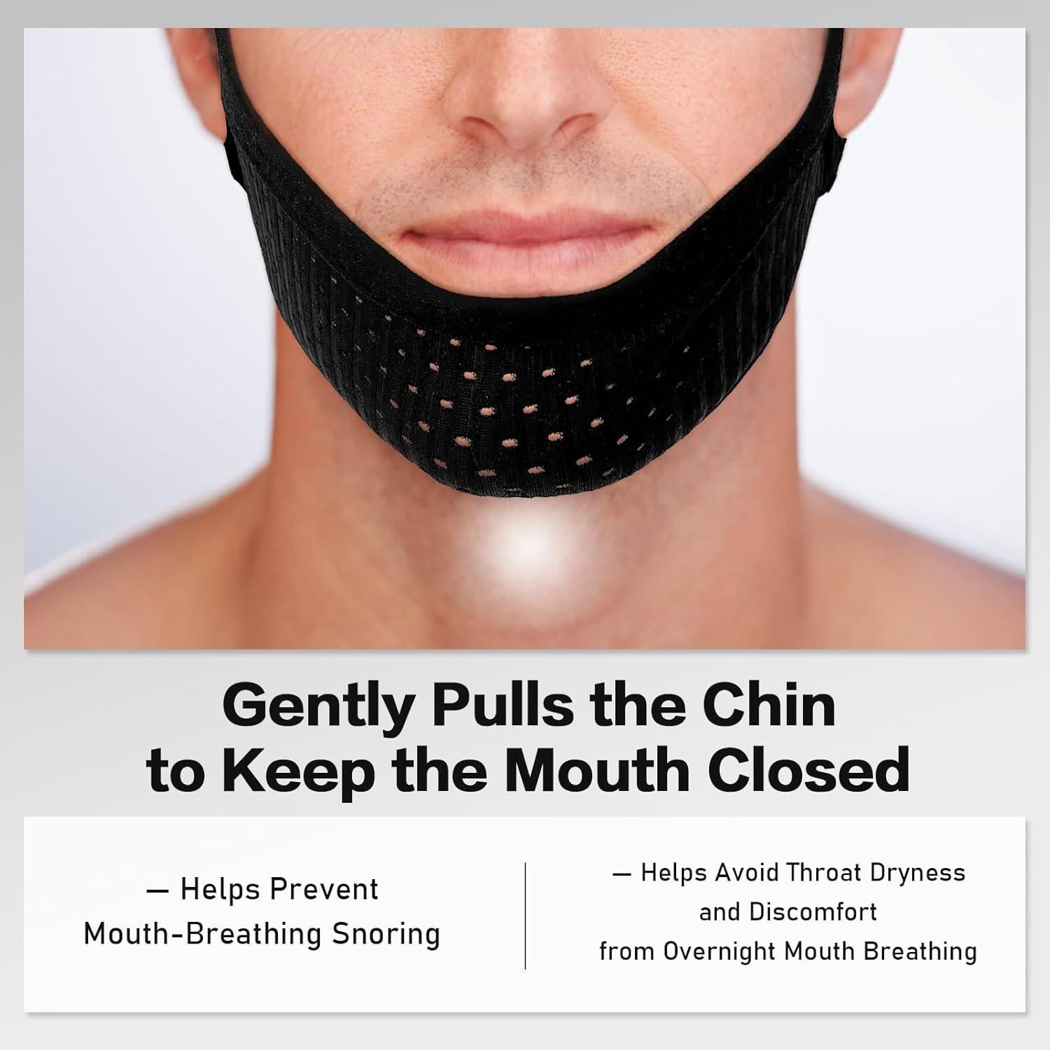 Correas Anti Ronquidos Vomitawy - 2 Unidades, Ajuste Personalizable