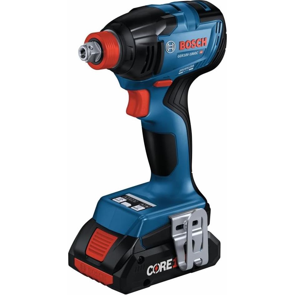 Kit Combo Bosch 18V: Destornillador Impacto y Taladro 4 Ah