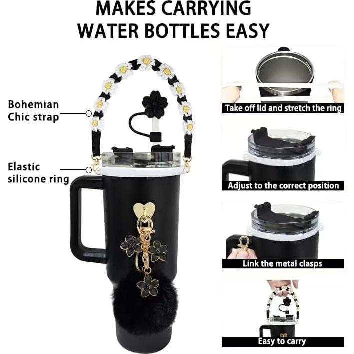 Juego de Accesorios NandiBrother para Taza Stanley Cup 30/40oz