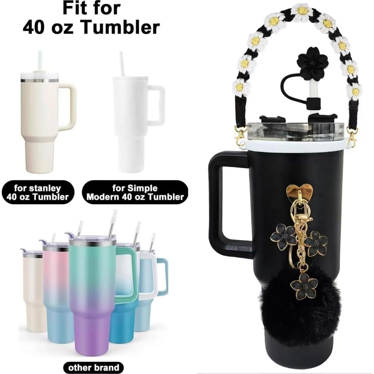 Juego de Accesorios NandiBrother para Taza Stanley Cup 30/40oz
