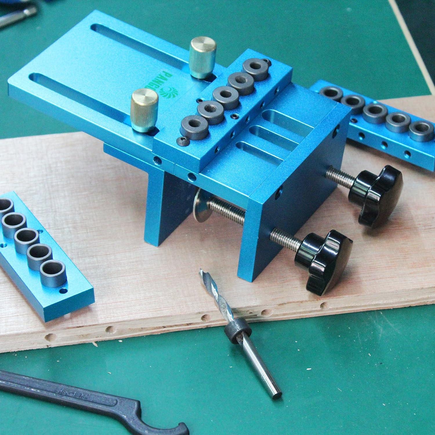 Kit de Plantilla de Perforación PANGOLIN Jig Dowel 5 Agujeros