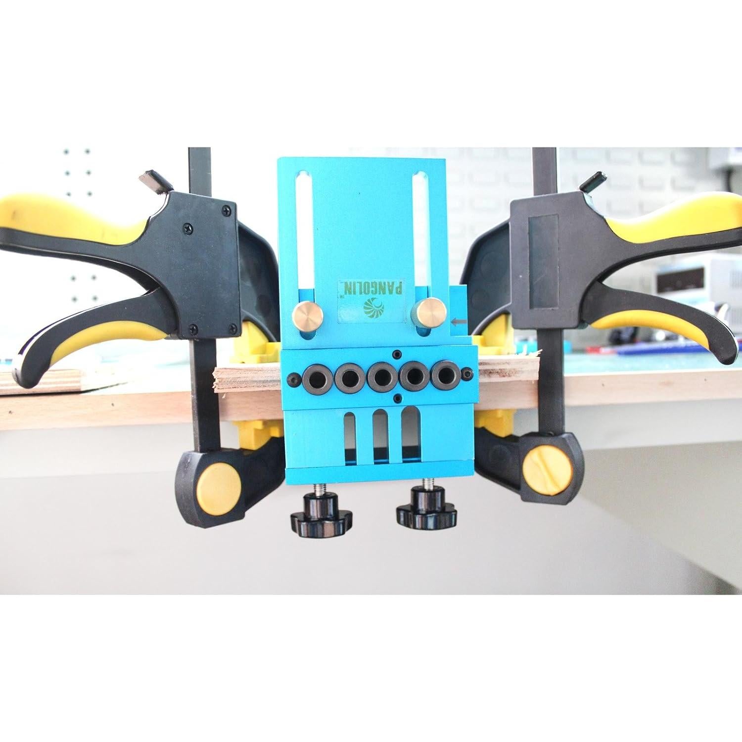 Kit de Plantilla de Perforación PANGOLIN Jig Dowel 5 Agujeros