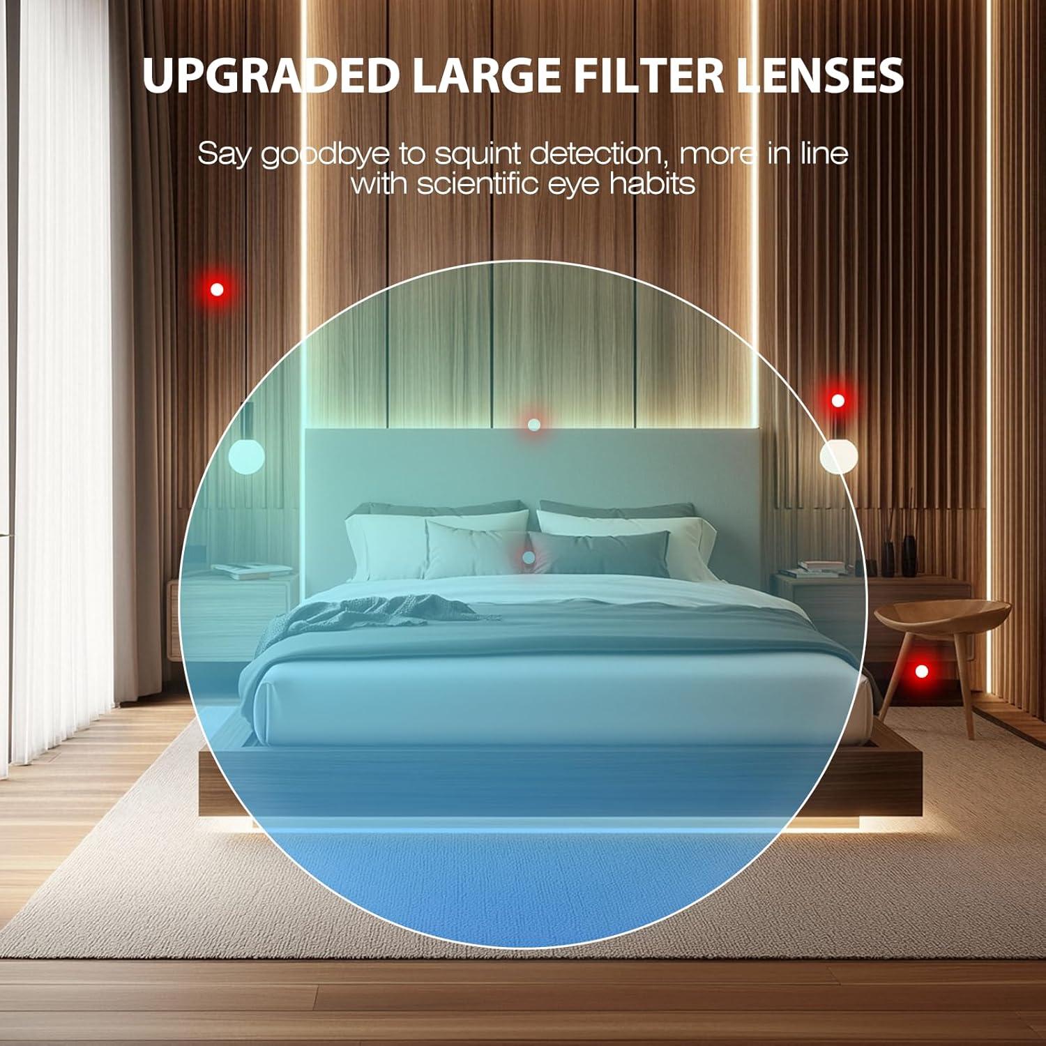 Detector de Cámara Oculta Kacylzom 3-en-1 con Linterna LED