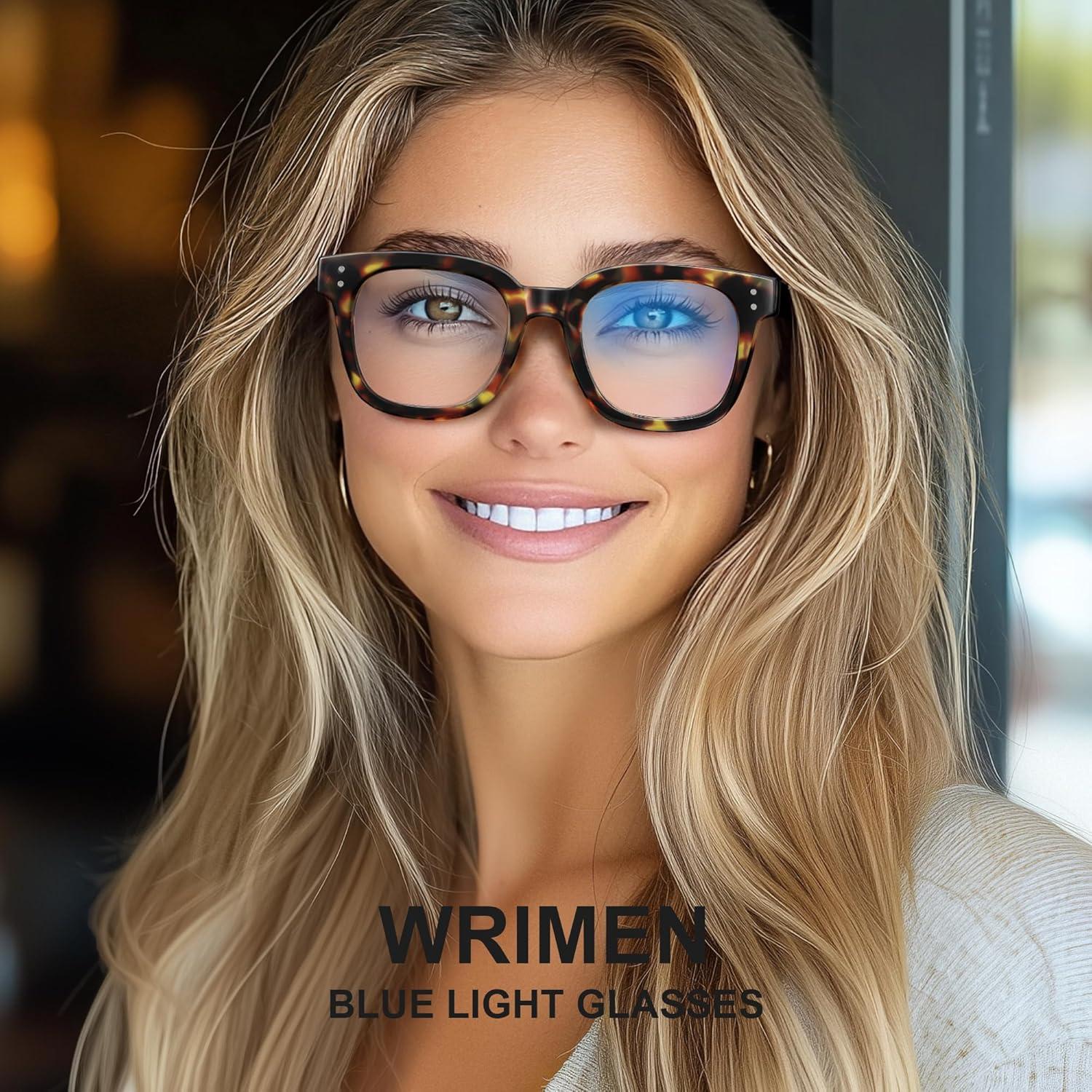 Gafas Anti Luz Azul Wrimen para Mujer/Hombre - Protección UV