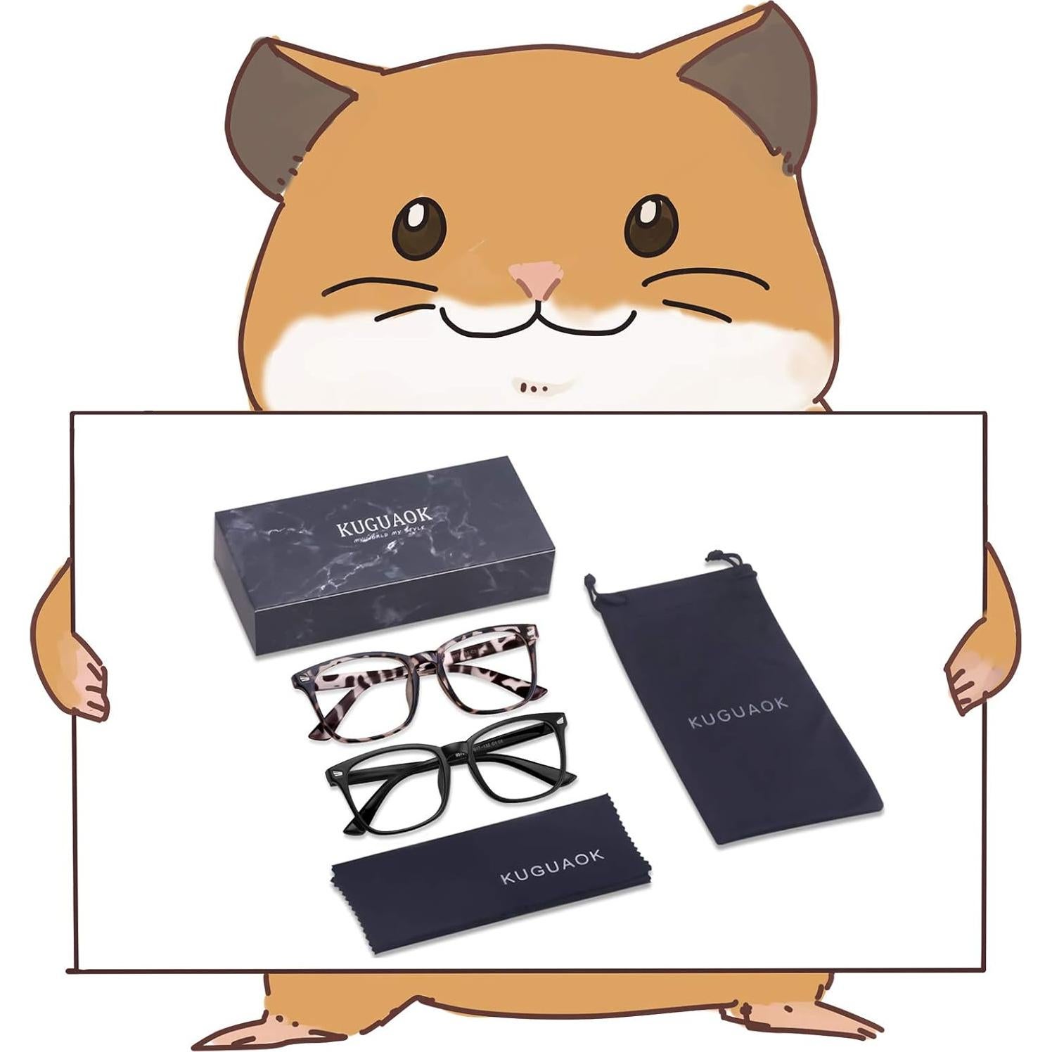 Gafas Bloqueadoras de Luz Azul KUGUAOK 2 Pack Niños 4-12 Años