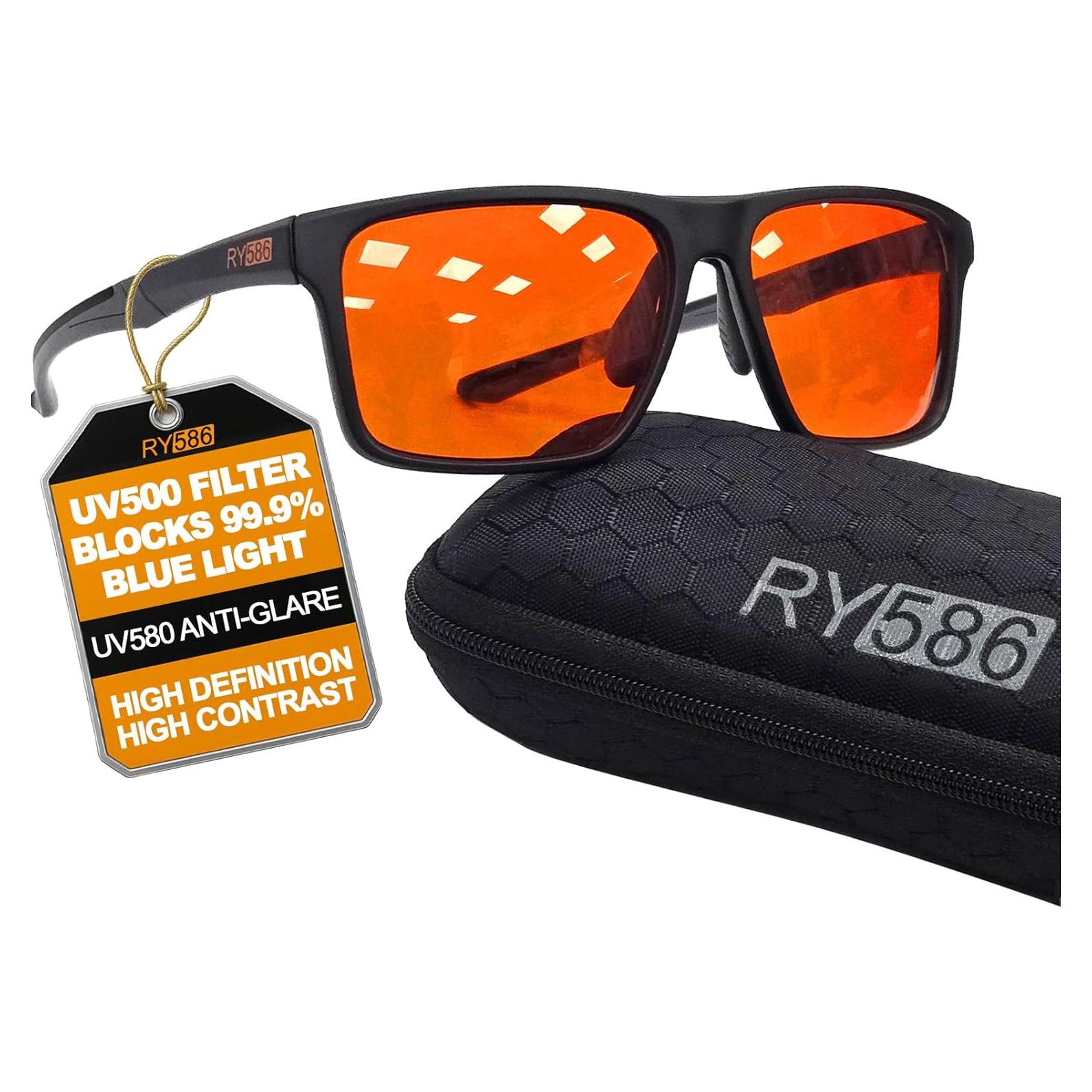 Gafas de Sueño RY586 HD P1A Bloqueo Luz Azul UV500