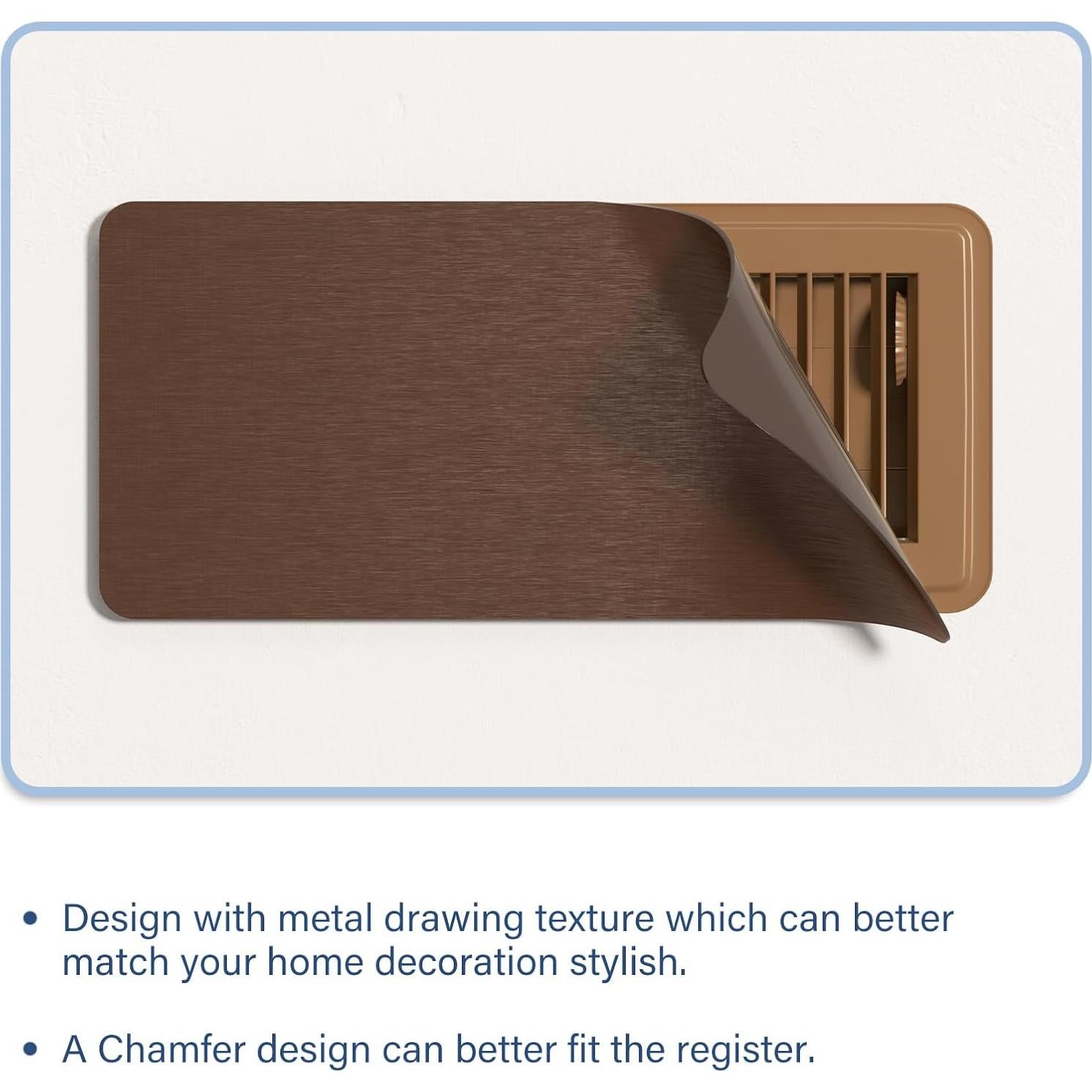 Cubiertas Magnéticas de Ventilación BEWAVE 5.5x12" Set de 3