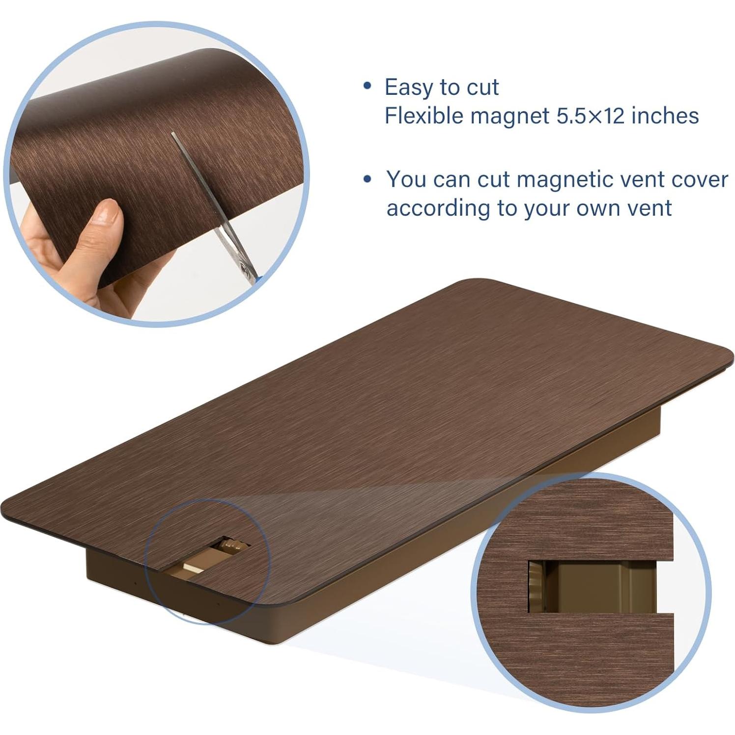 Cubiertas Magnéticas de Ventilación BEWAVE 5.5x12" Set de 3