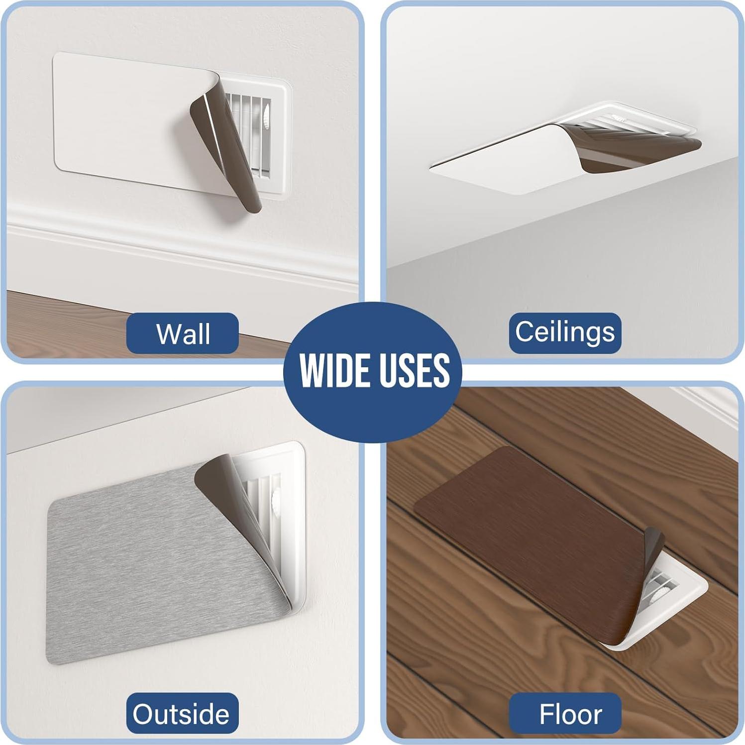 Cubiertas Magnéticas de Ventilación BEWAVE 5.5x12" Set de 3