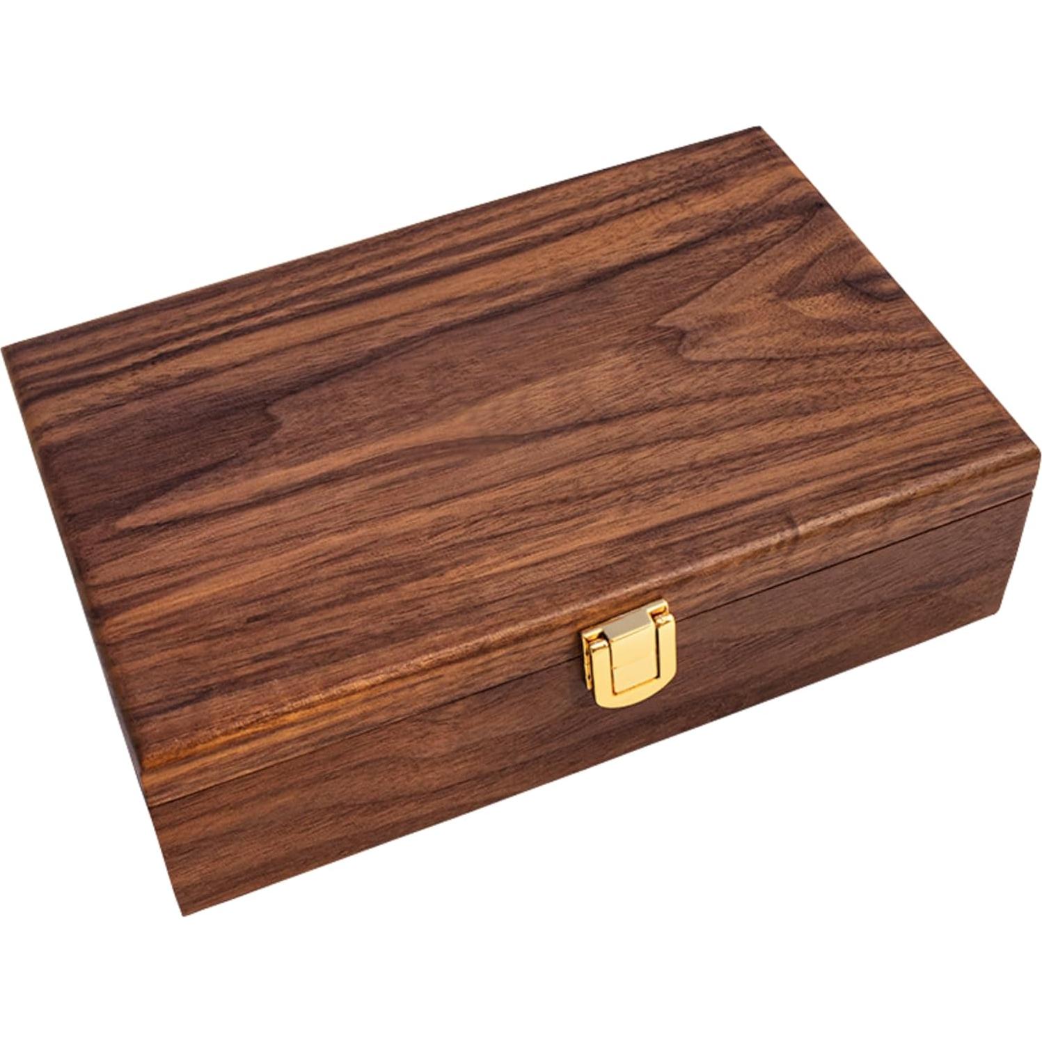 Juego de Dominó Doble 9 Alex Cramer con Estuche de Nogal