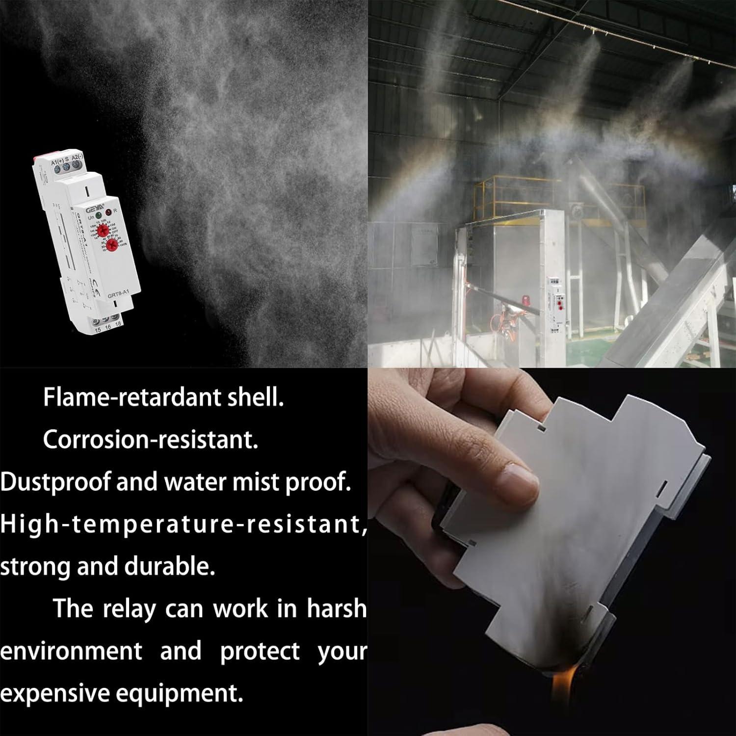 Relé Temporizador de Retraso IGEYAPA GRT8-A1 12V-240V 16A