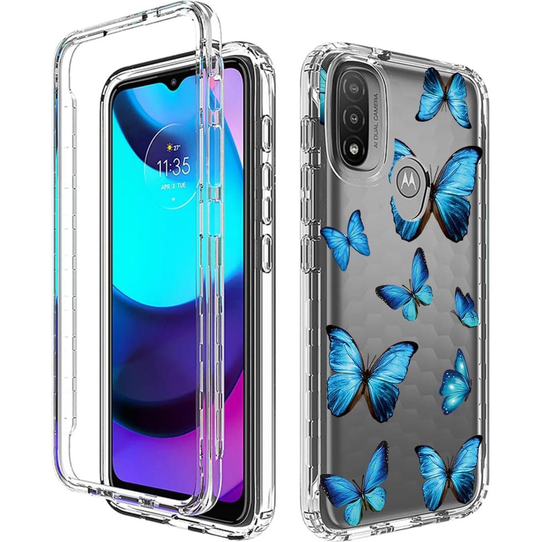 Funda Protectora para Motorola Moto E20/E30/E40 con Protector de Pantalla