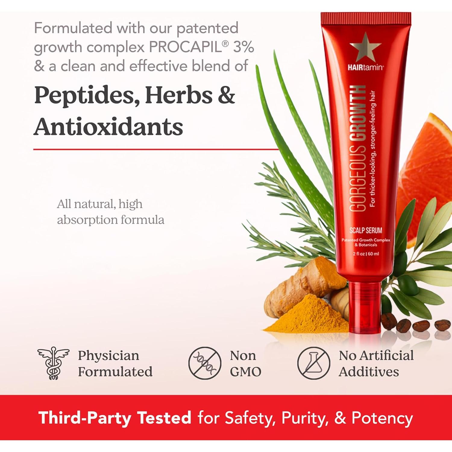 Suero Capilar HAIRtamin 59 ml - Crecimiento y Grosor del Cabello