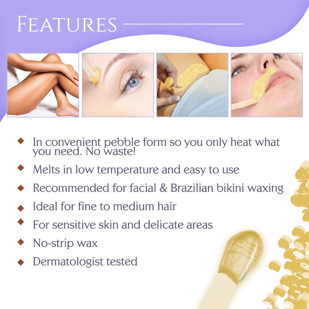 Perlas de Cera Dura Satin Smooth - 992 g para Depilación Brasileña