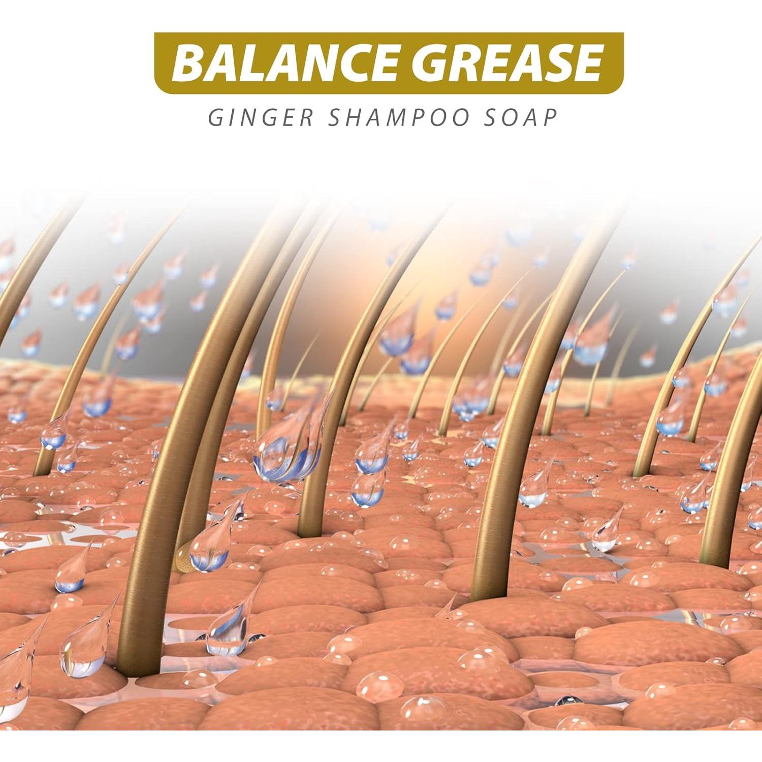 Jabón de Champú de Jengibre Starhig 2 Pcs - Crecimiento Cabello