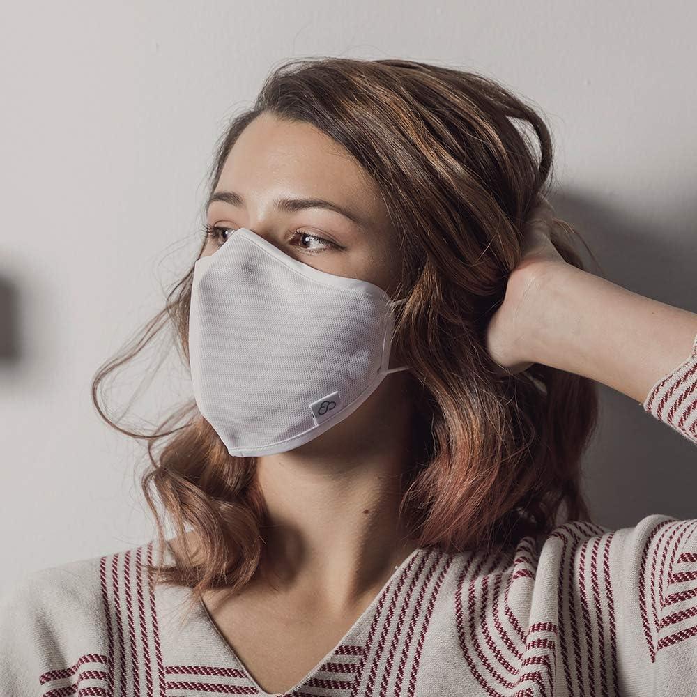 Máscara Deportiva CloudMask Plus Blanca Transpirable Unisex