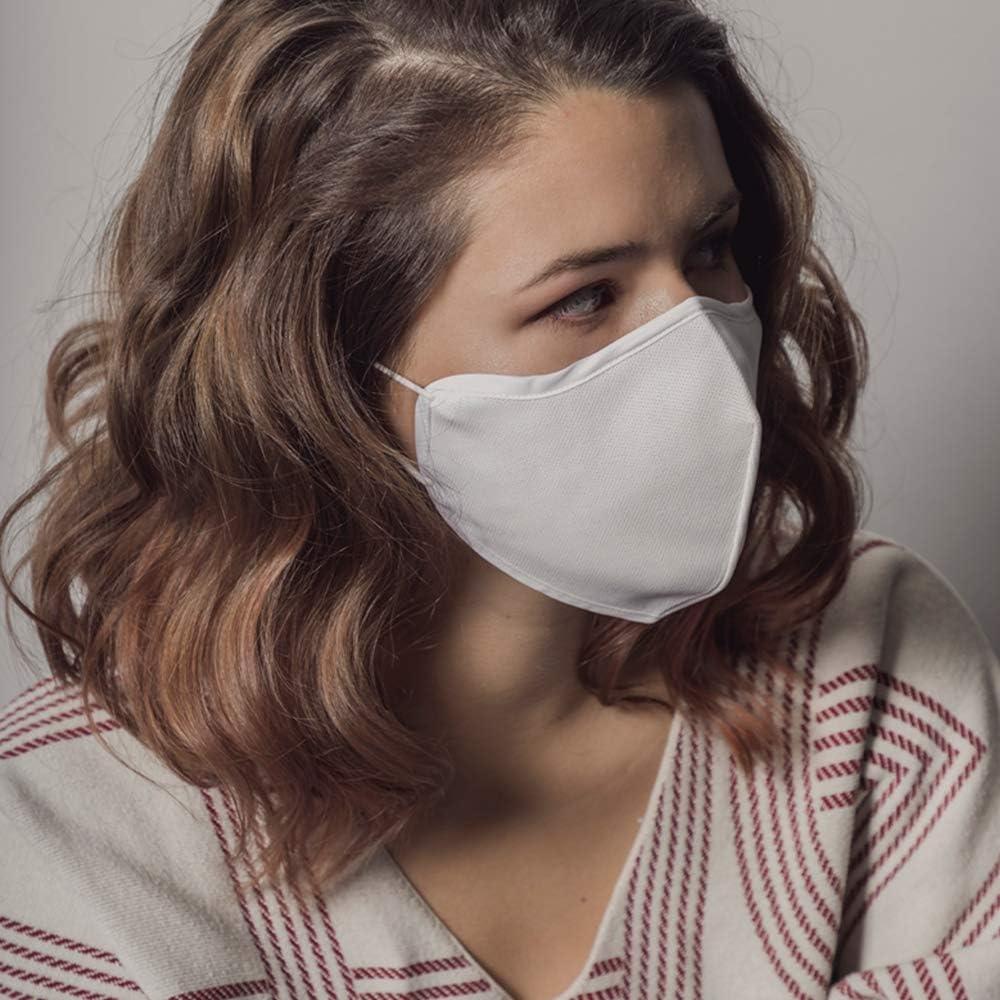 Máscara Deportiva CloudMask Plus Blanca Transpirable Unisex