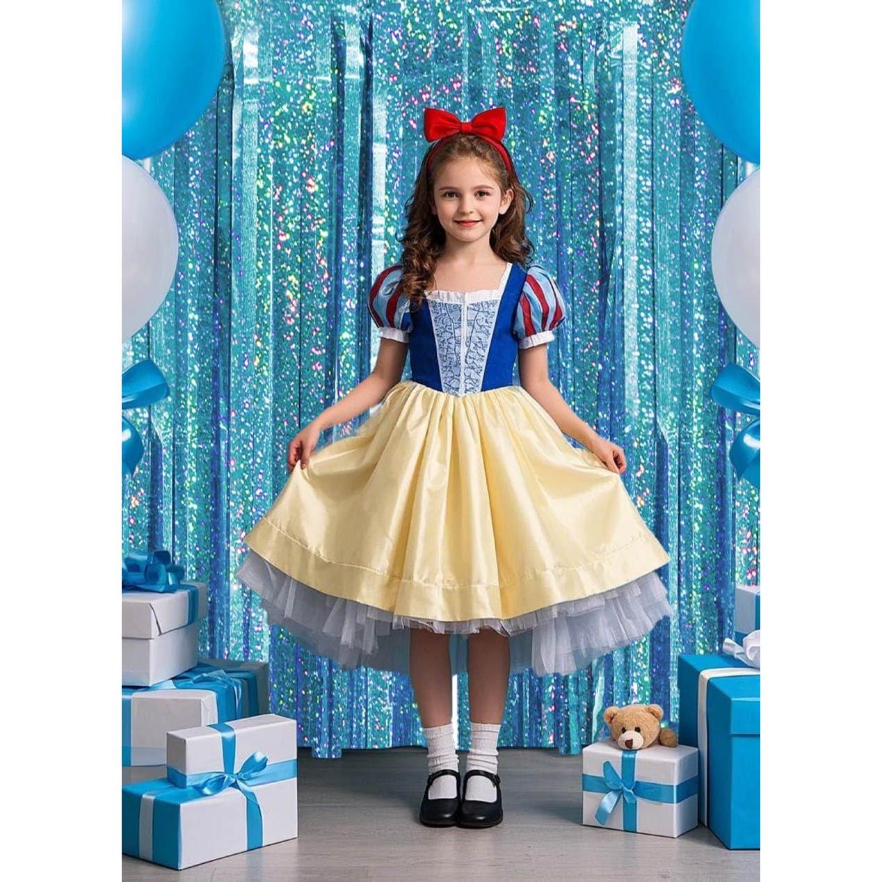 Cortinas de Flecos Metálicos Azules Ofisany 1.83m x 0.91m - 2 Paquetes