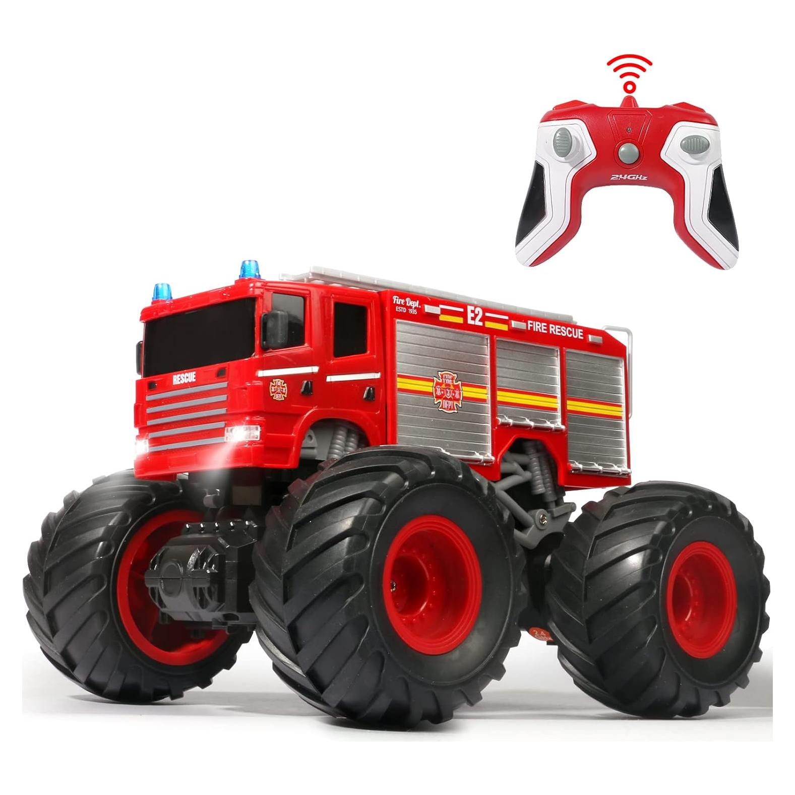 Camión de Bomberos RC VijiSuki 1/18 Offroad 12KM/h LED