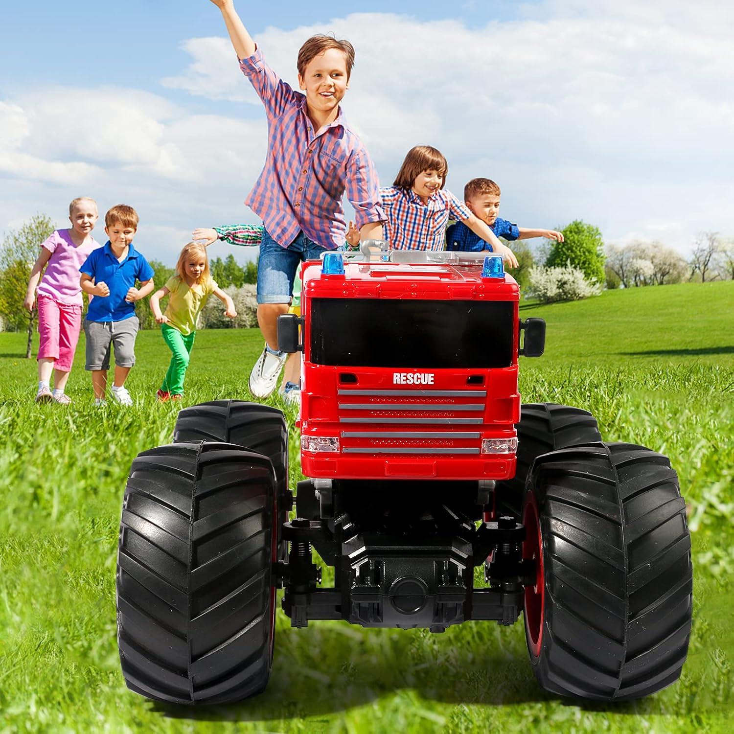 Camión de Bomberos RC VijiSuki 1/18 Offroad 12KM/h LED