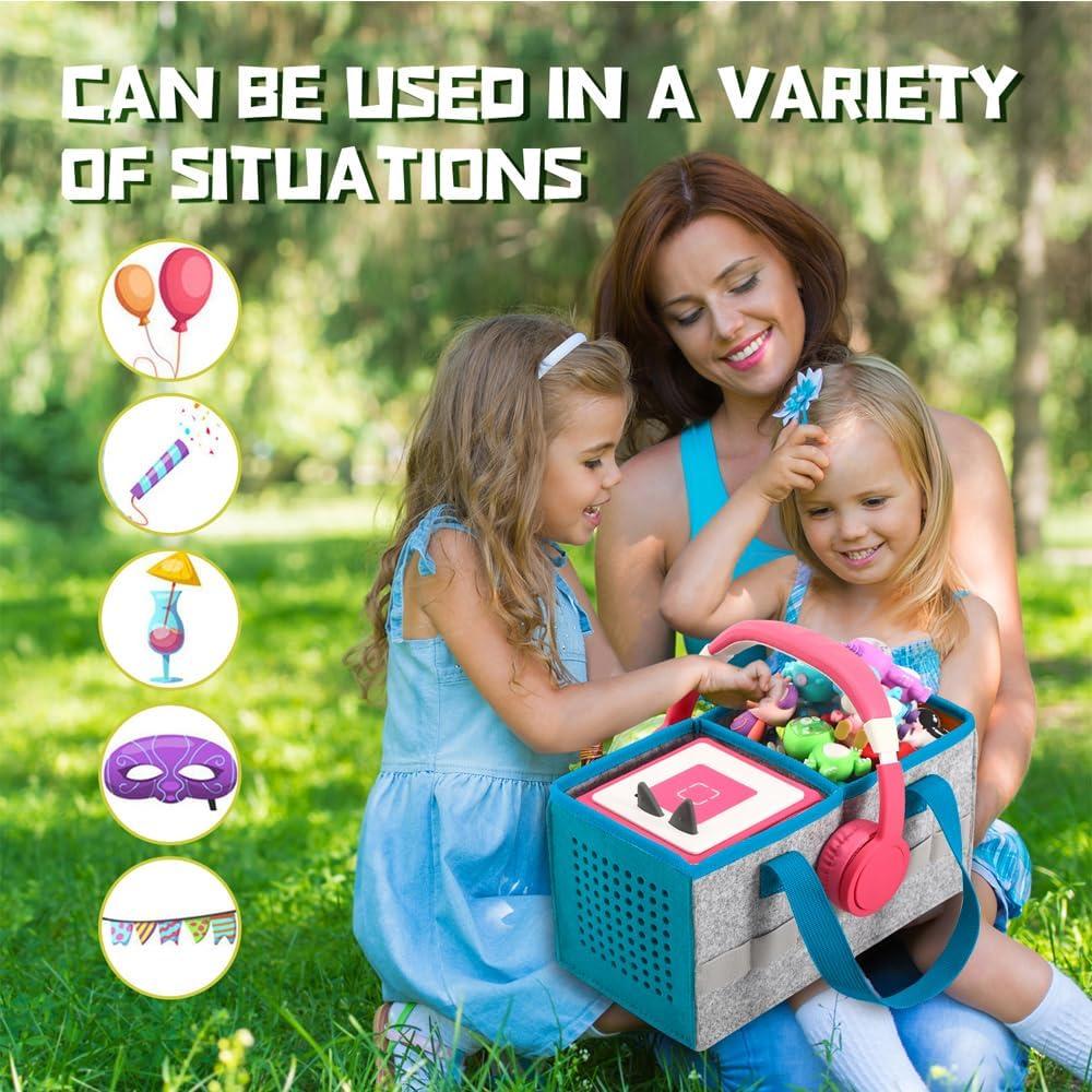 Funda Plegable para Toniebox y Figuras Tonies - Azul