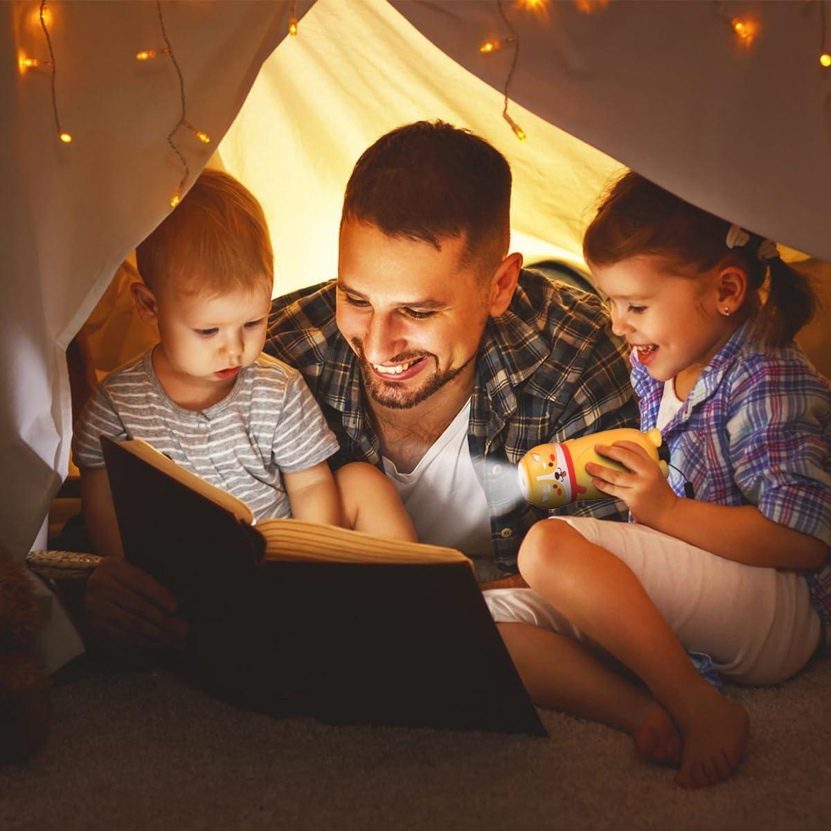 Paquete de 2 Linternas LED Mini Hilngav para Niños 50 Lúmenes