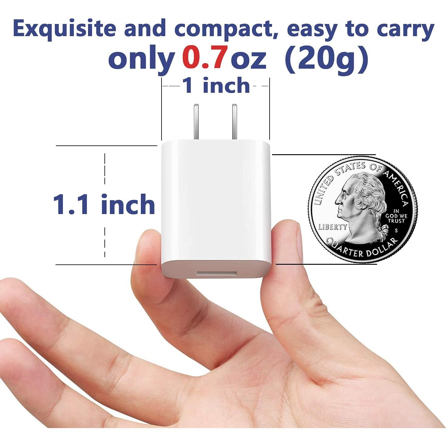 Cargador de Pared USB-A 5W GKW para iPhone y Android