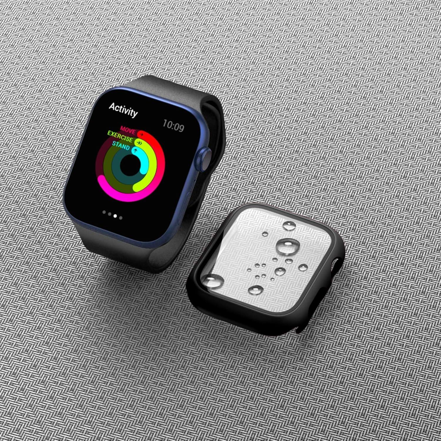 Funda Dura BHARVEST para Apple Watch 38mm con Protector Vidrio