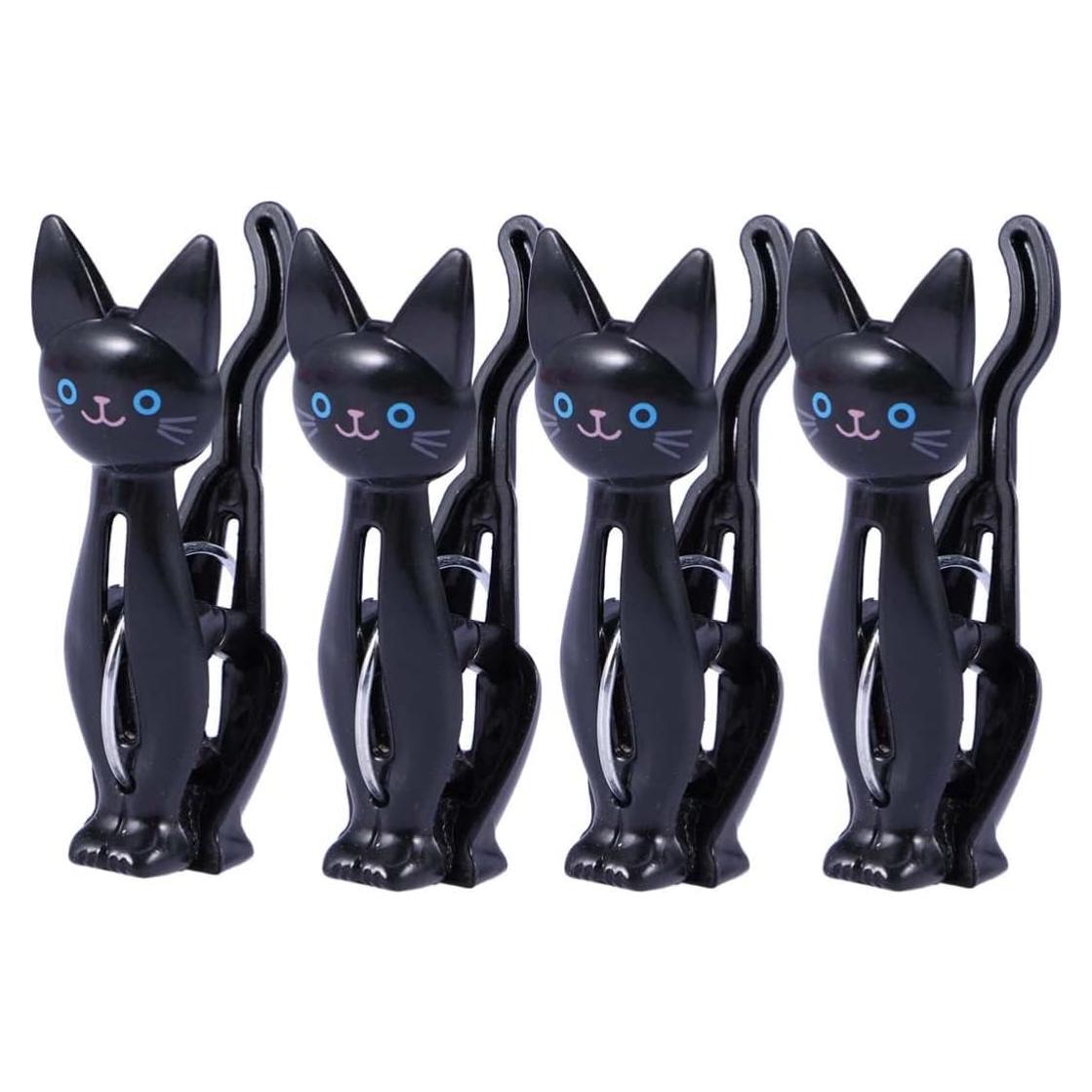 Clips para Bolsas de Alimentos BESPORTBLE Gato 4 Piezas