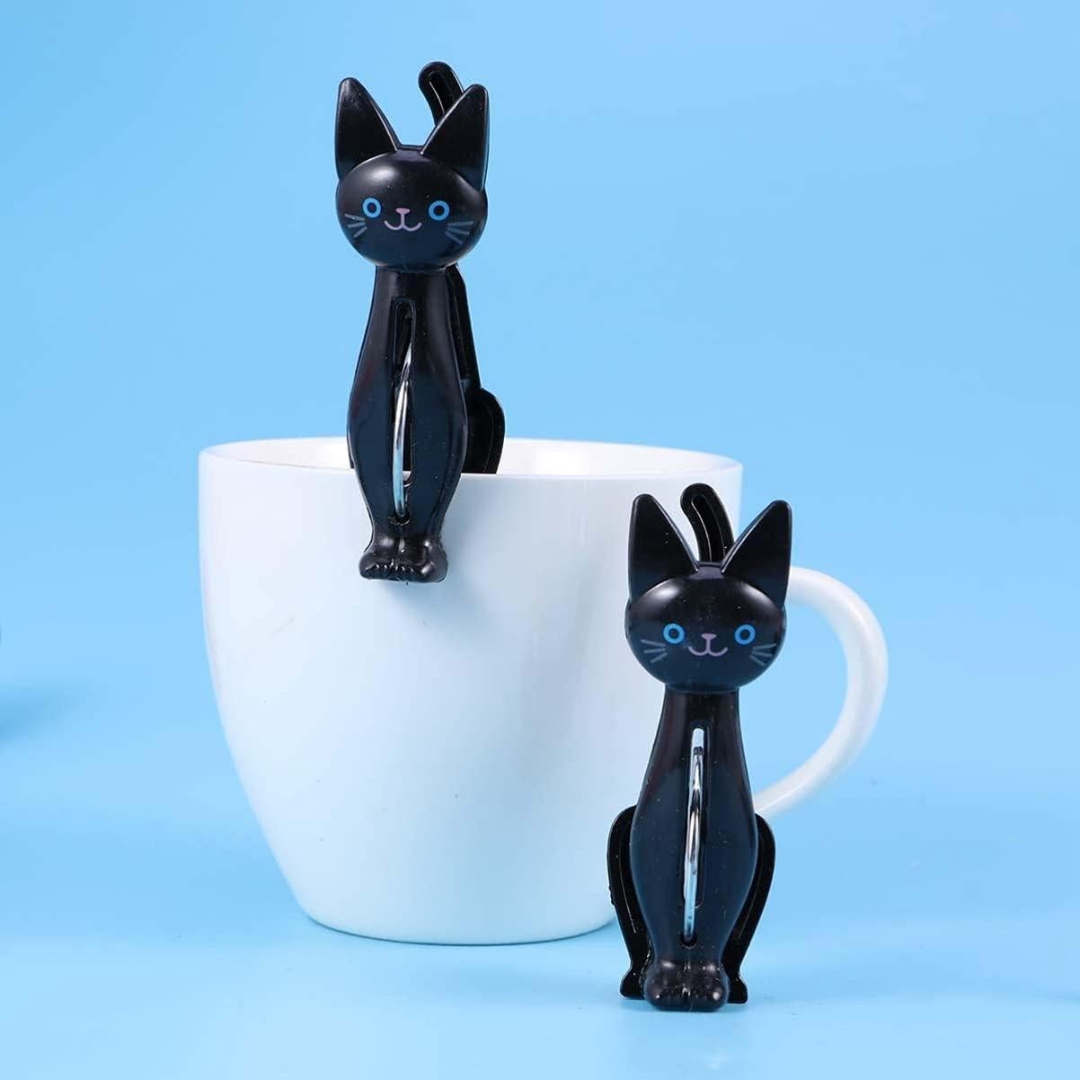 Clips para Bolsas de Alimentos BESPORTBLE Gato 4 Piezas