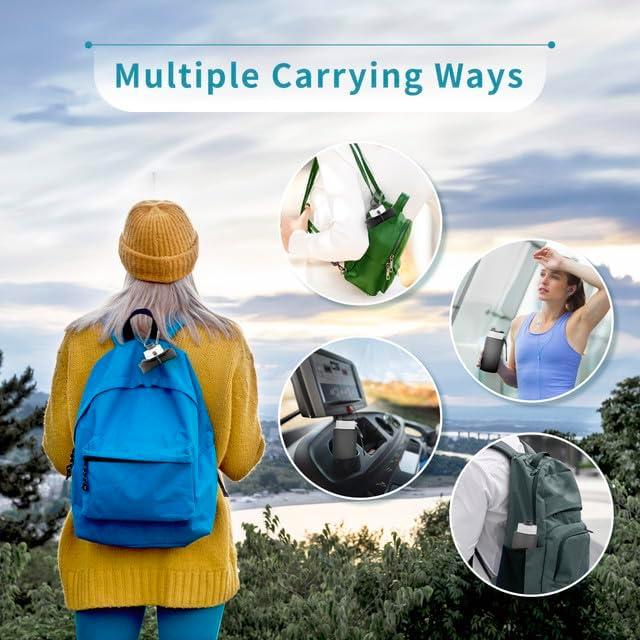 Botella de Agua Plegable VadoWorld 19oz Silicona Negra