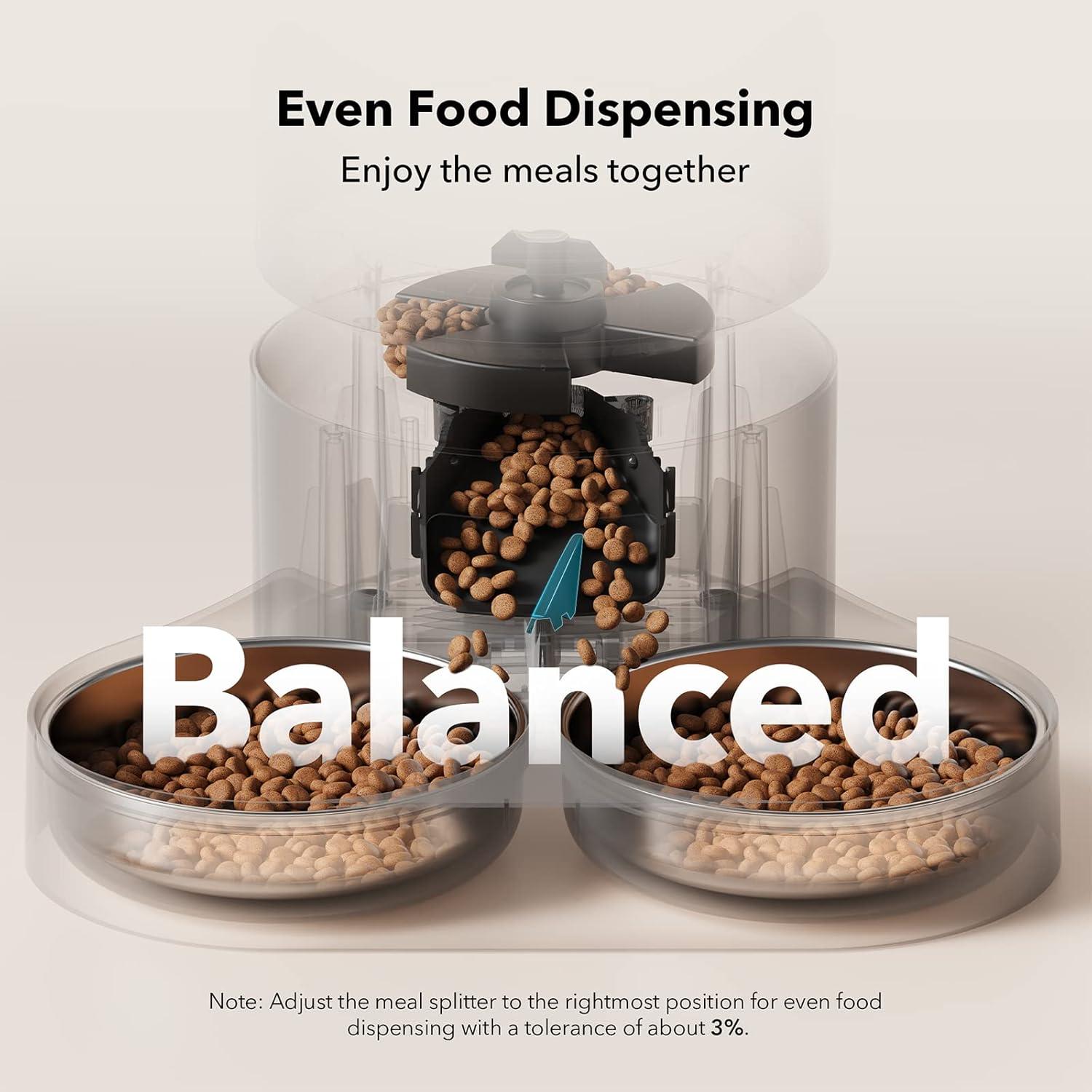 Dispensador Automático de Comida PETLIBRO 5L Doble Cuenco